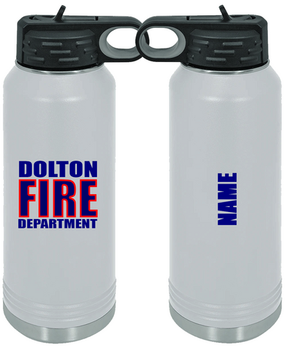 Dolton Fire Dept. - 40oz White Water Bottle